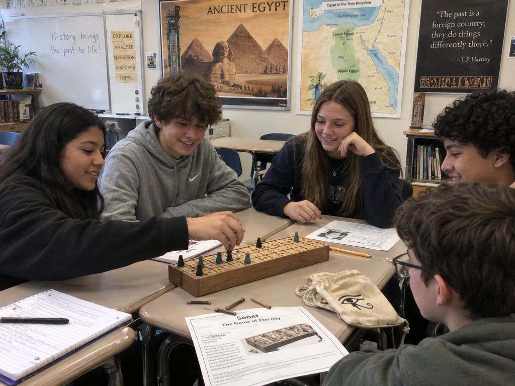 Bringing Ancient Egypt to Life: Playing Senet in the Classroom